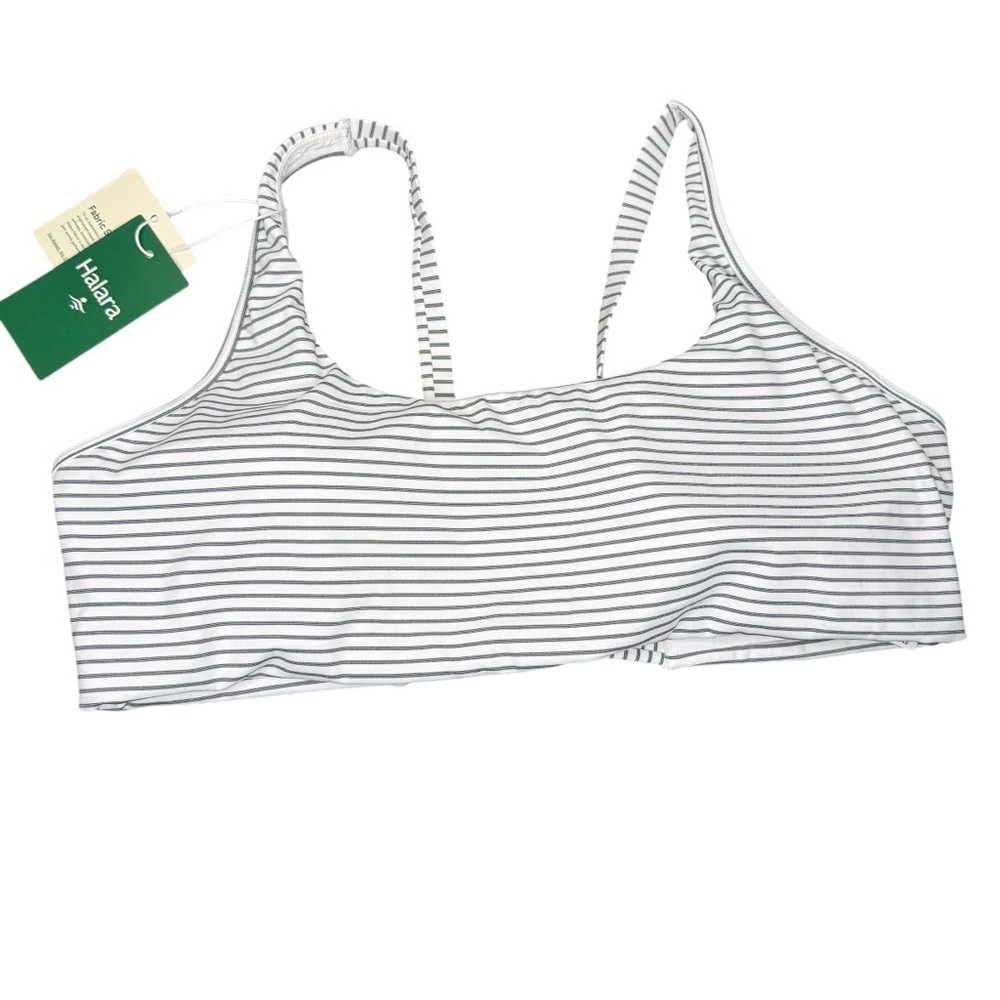 HALARA Women's Striped Sports Bra